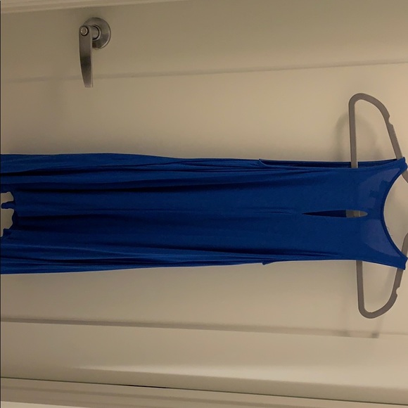 Blue LuLus swing dress - Picture 3 of 3